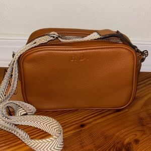 Rea Dunn faux leather camera bag